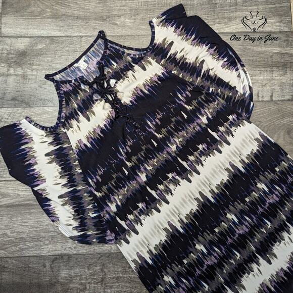 Cato Cold Shoulder Mini Dress Size M - Picture 3 of 7